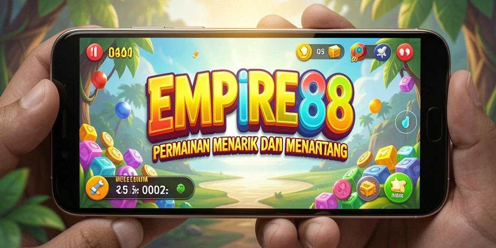 Screenshot EMPIRE88 menampilkan gameplay puzzle yang seru dan menantang.
