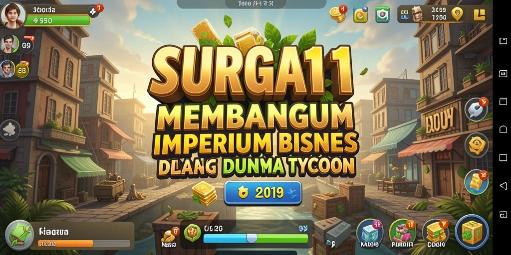 Gameplay menarik dalam membangun bisnis di SURGA11.